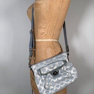 Y2K Coach Powder Blue Crossbody Bag